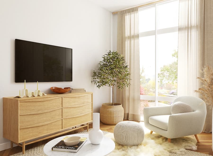 Fernseher im Wohnzimmer