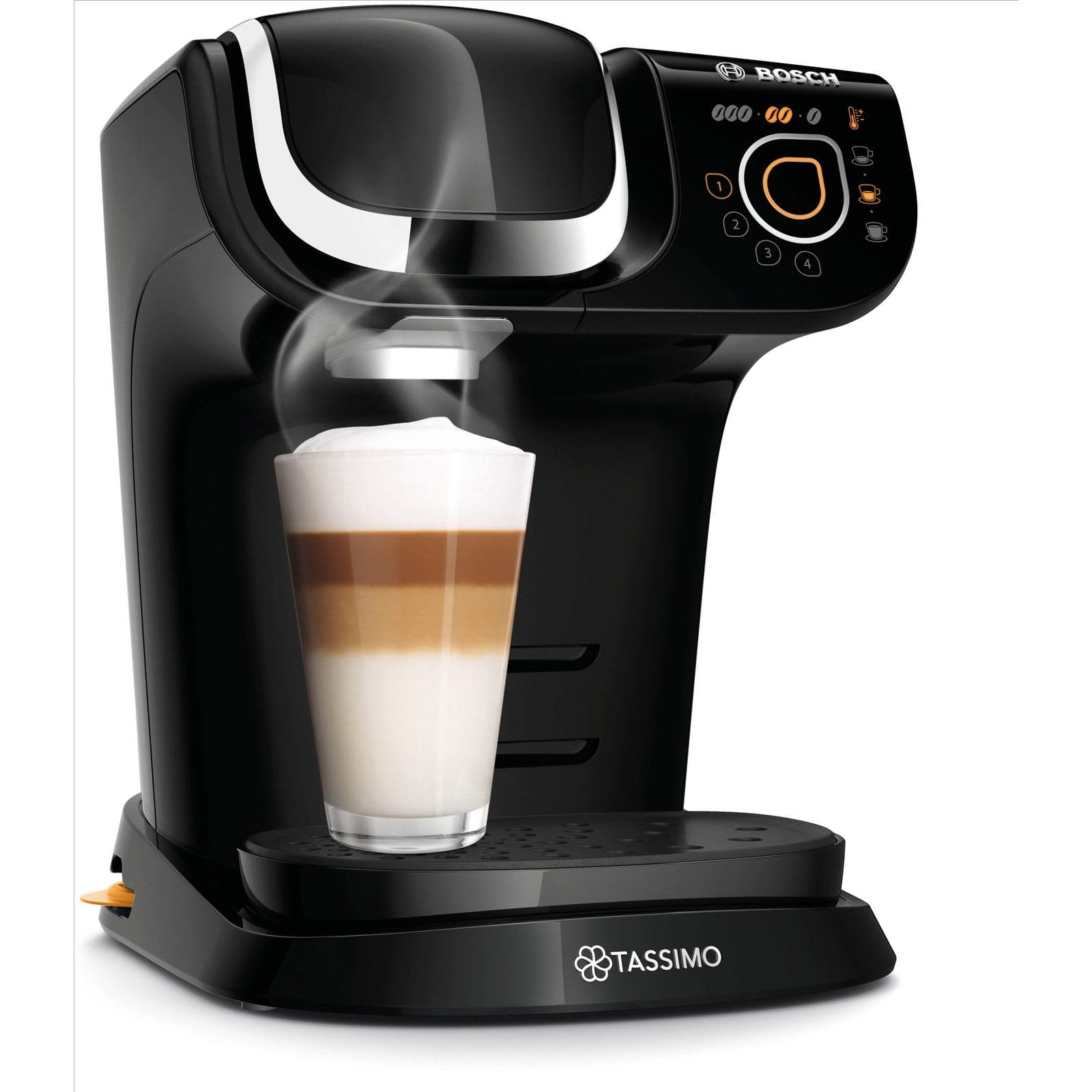 TASSIMO Kapselmaschine My Way 2 TAS6502, INTELLIBREW, Brita-Wasserfilter, 1,3 l – Kaffeemaschinen