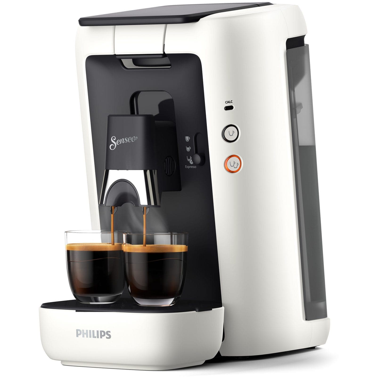 Philips Senseo Kaffeepadmaschine Senseo Maestro CSA260/10, 3 Stärken, 1,2 l, Star White – Kaffeemaschinen